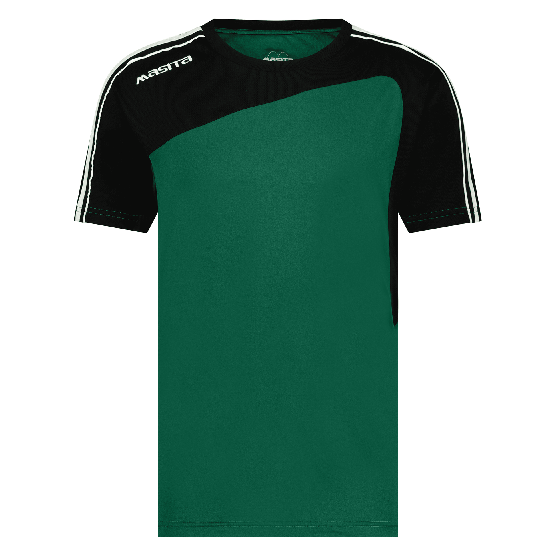 Forza-T-Shirt-1216-Green-Black-Colour-Masita