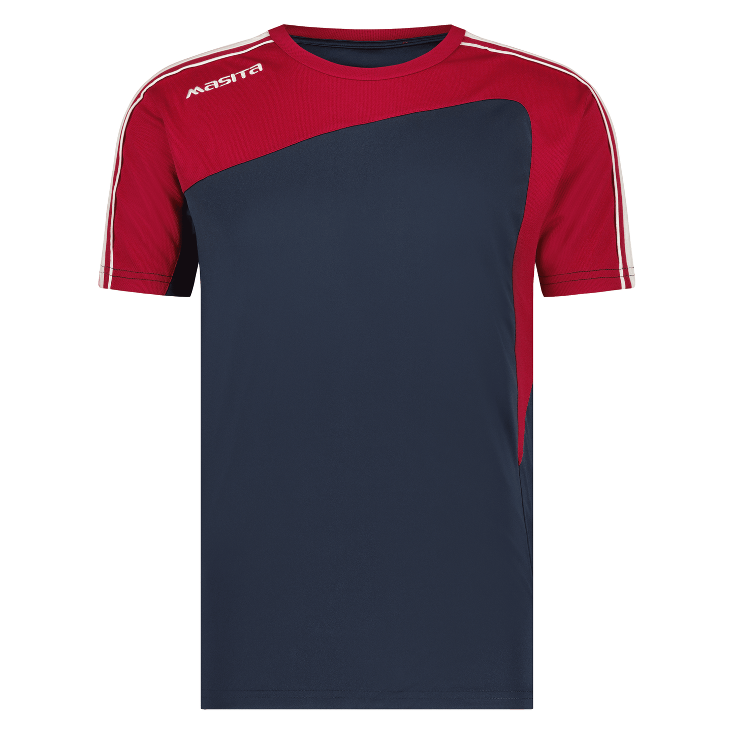 Forza-T-Shirt-1216-Navy/Blue-Red-Colour-Masita