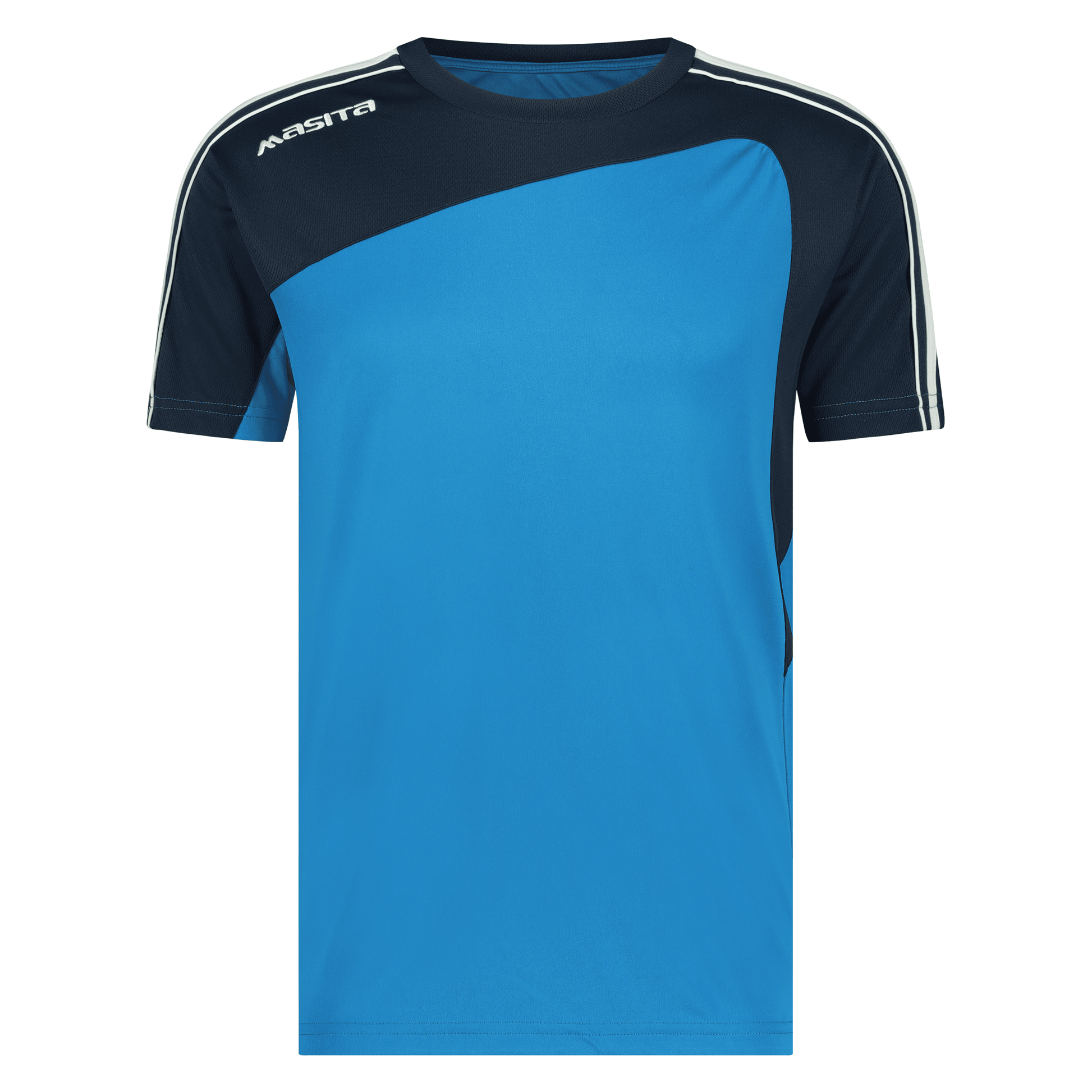Forza-T-Shirt-1216-Sky/Blue-Black-Colour-Masita